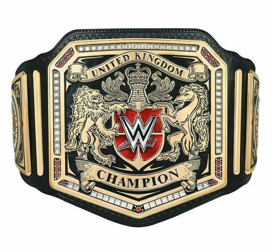 WWE World Heavy Weight Champion UK Title WWE World Championship Belt 