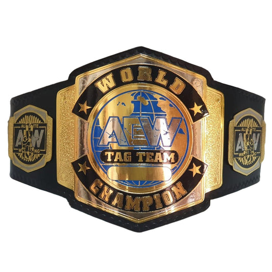 AEW World Tag Team Title World Wrestling Championship Belt